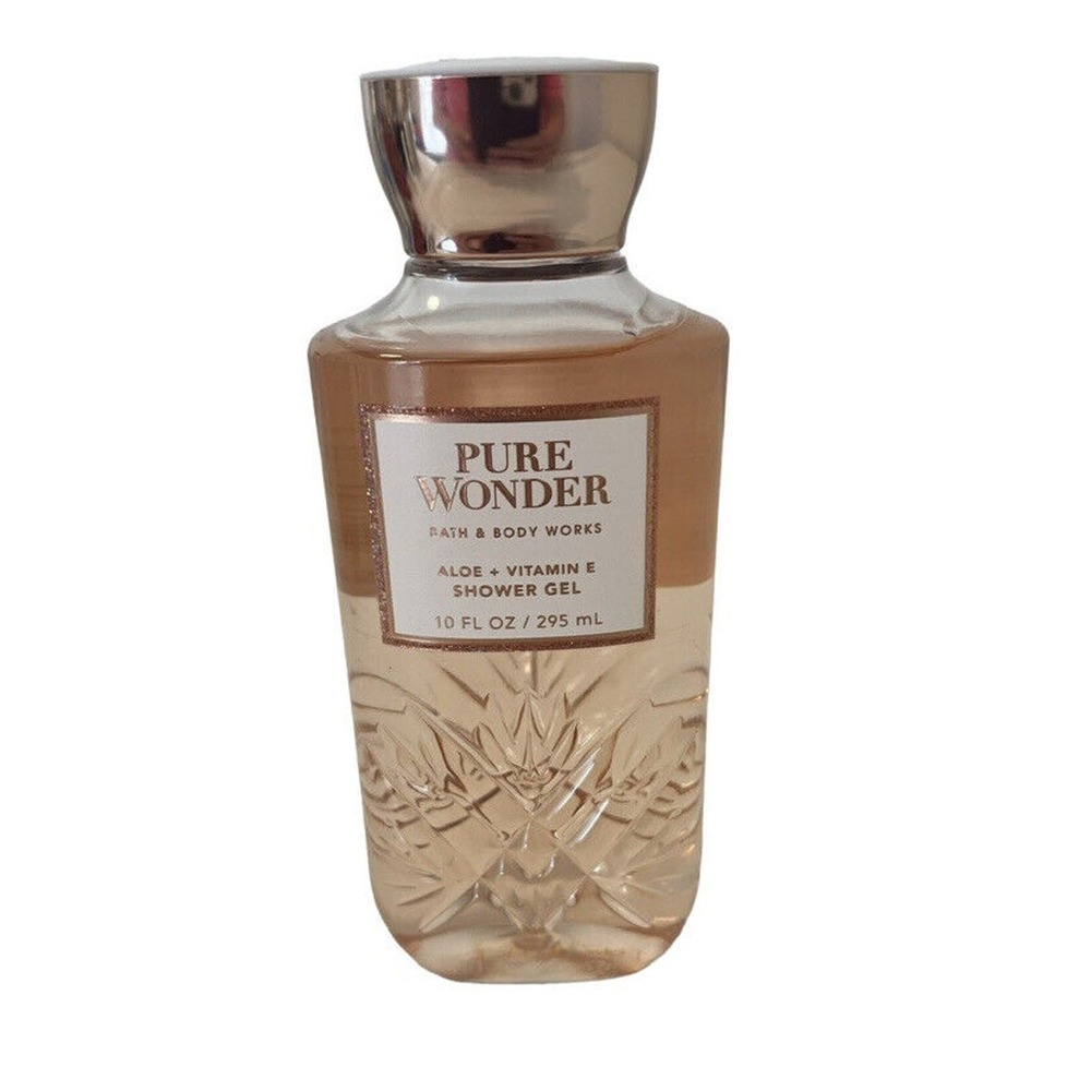 New PURE WONDER ~ SHOWER GEL ~ Bath & Body Works ~ SHIPS FREE! Aloe & Vitamin E